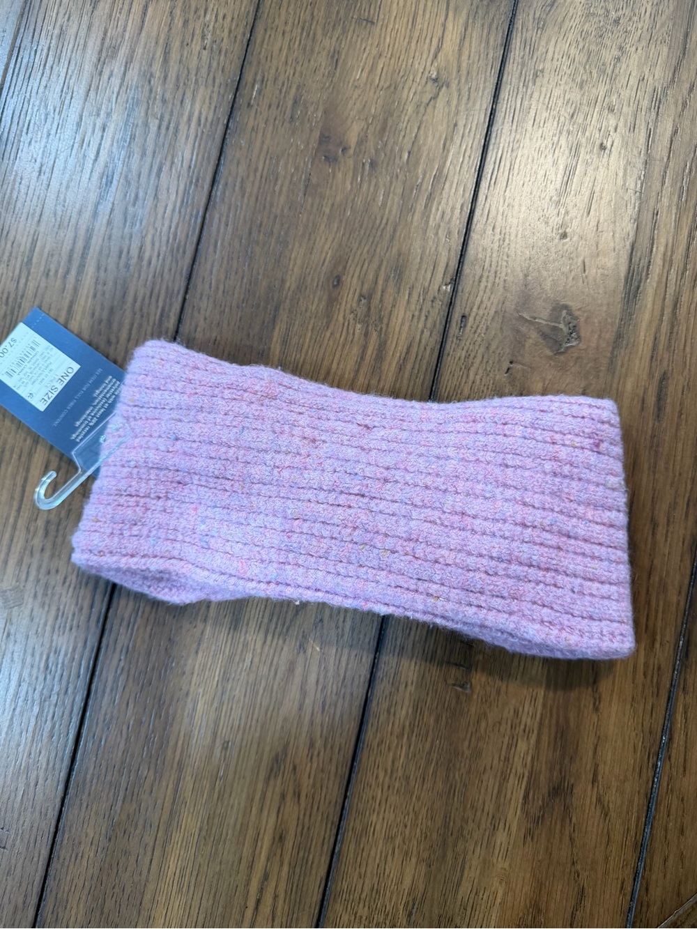 Universal Thread Light Pink Twist Knit Headband - Picture 3 of 5